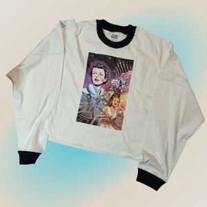 Star Wars Iconic Women Graphic The Force Is With Us Cropped Spirit Jersey Size S